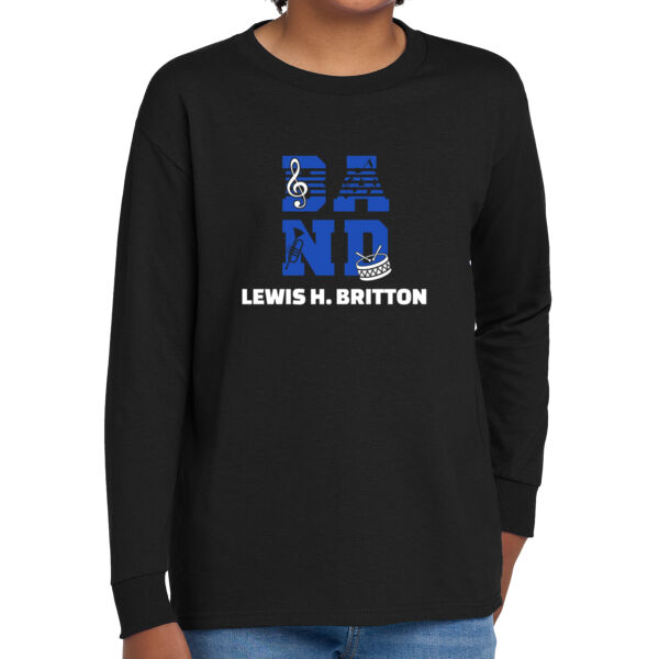 Britton Band Youth Heavy Cotton 100% Cotton Long Sleeve T Shirt Thumbnail